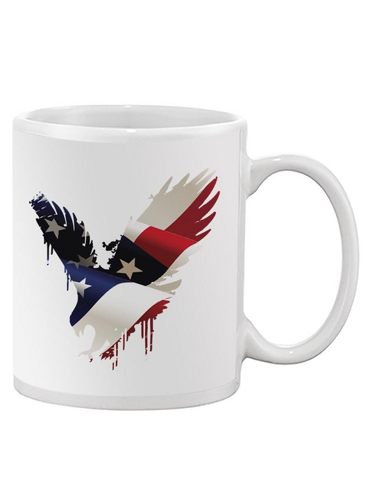 American Eagle And Flag Mug -SPIdeals Designs