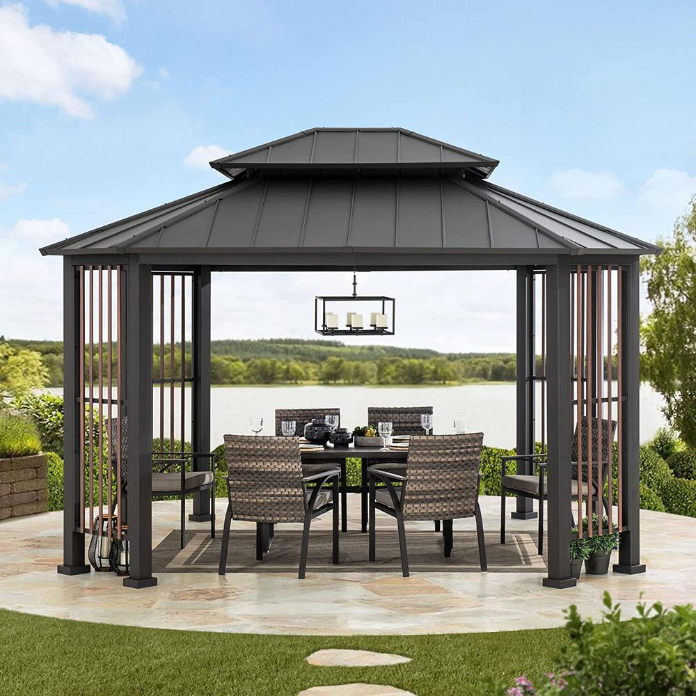 Sunjoy SummerCove Rockwood Hardtop Gazebo