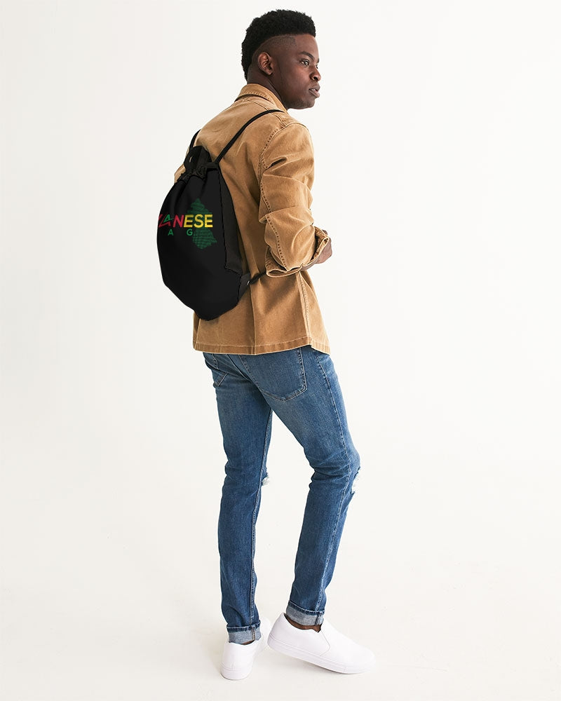 Guyanese Swag Guyana Map Canvas Drawstring Bag