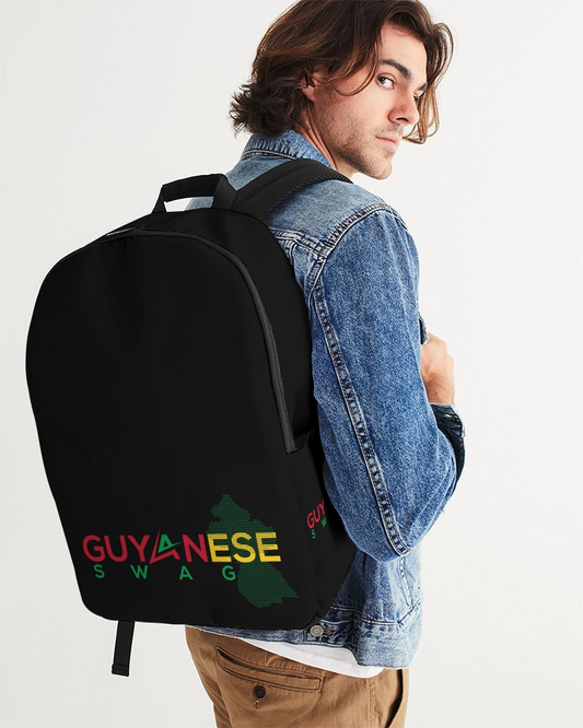 Guyanese Swag Guyana Map Large Backpack