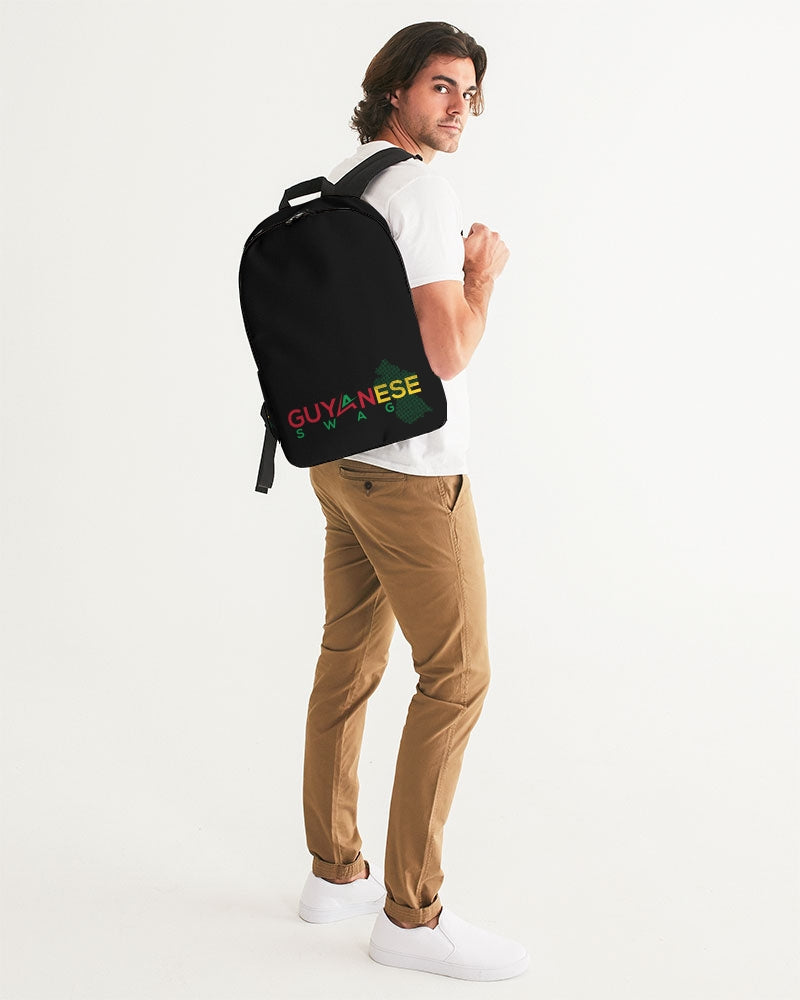 Guyanese Swag Guyana Map Large Backpack