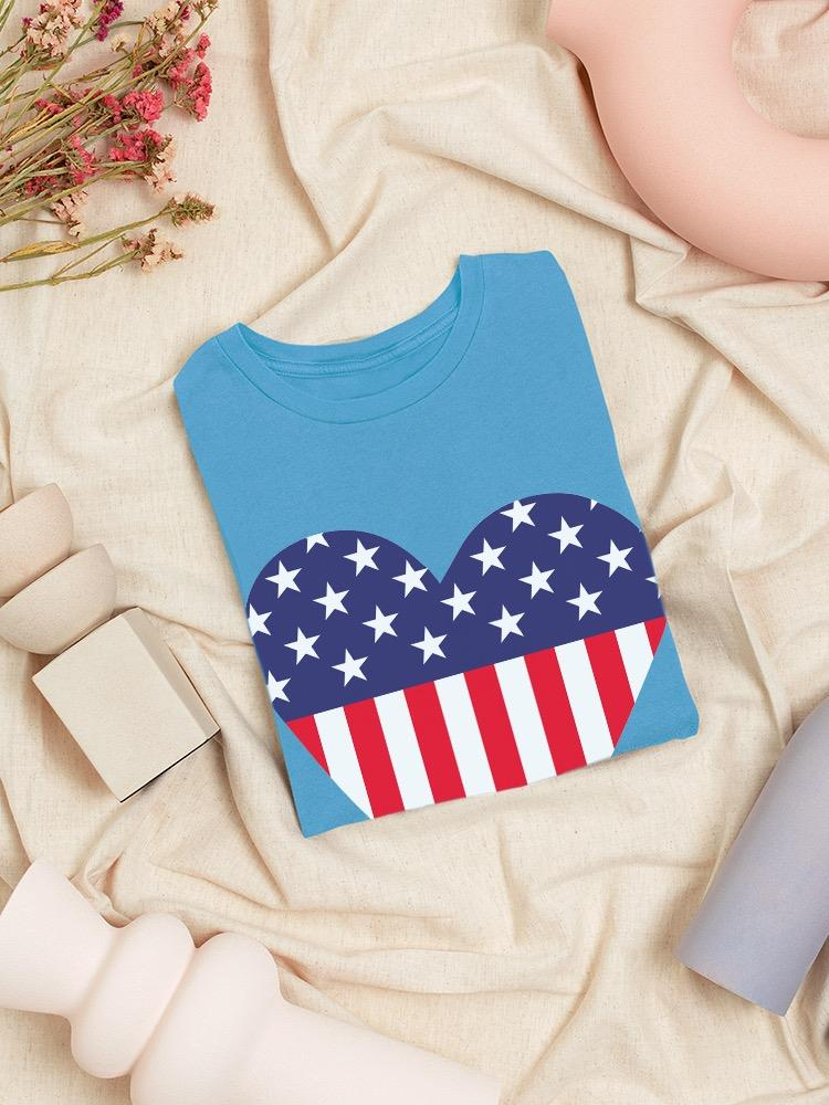 American Love Flag T-shirt -Image by Shutterstock