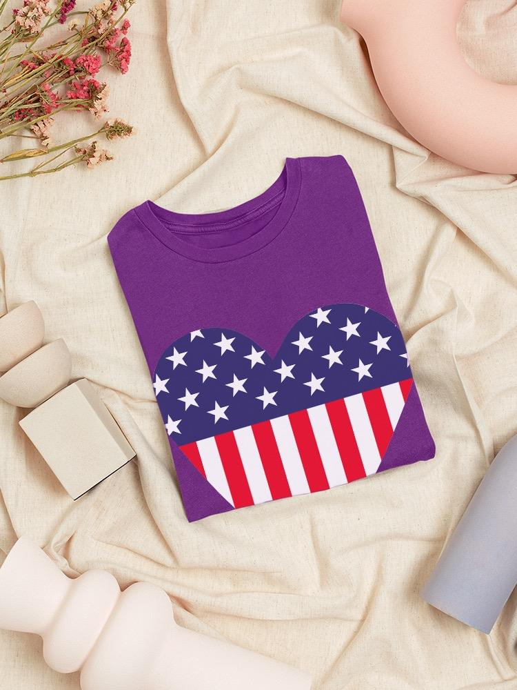 American Love Flag T-shirt -Image by Shutterstock