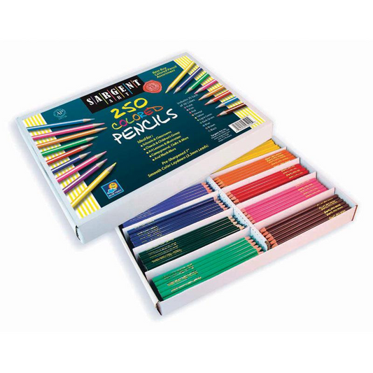 Sargent Art Colored Pencils 250/Pk