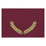 EMBOSSED CERTIFICATE FOLDERS MAROON