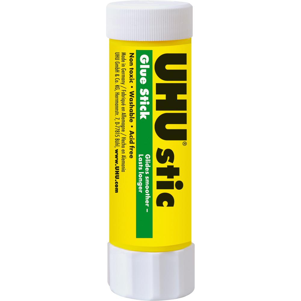 UHU Glue Stic, Clear, 40g - 1.41 oz - 1 Each - Clear