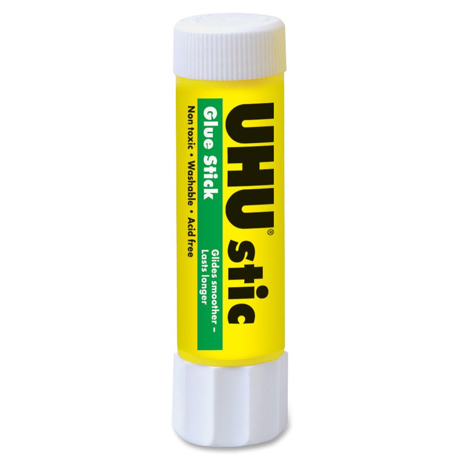 UHU Glue Stic, Clear, 40g - 1.41 oz - 1 Each - Clear