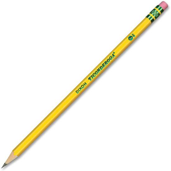 Ticonderoga Presharpened No. 2 Pencils - #2 Lead - Yellow Cedar Barrel - 30 / Box