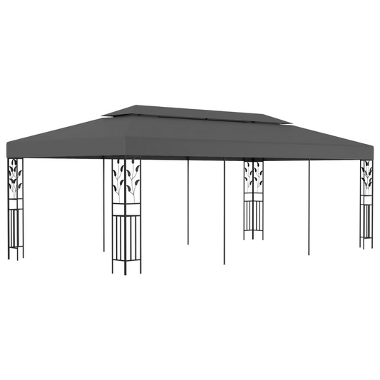 vidaXL Gazebo 9.8'x19.6' Anthracite