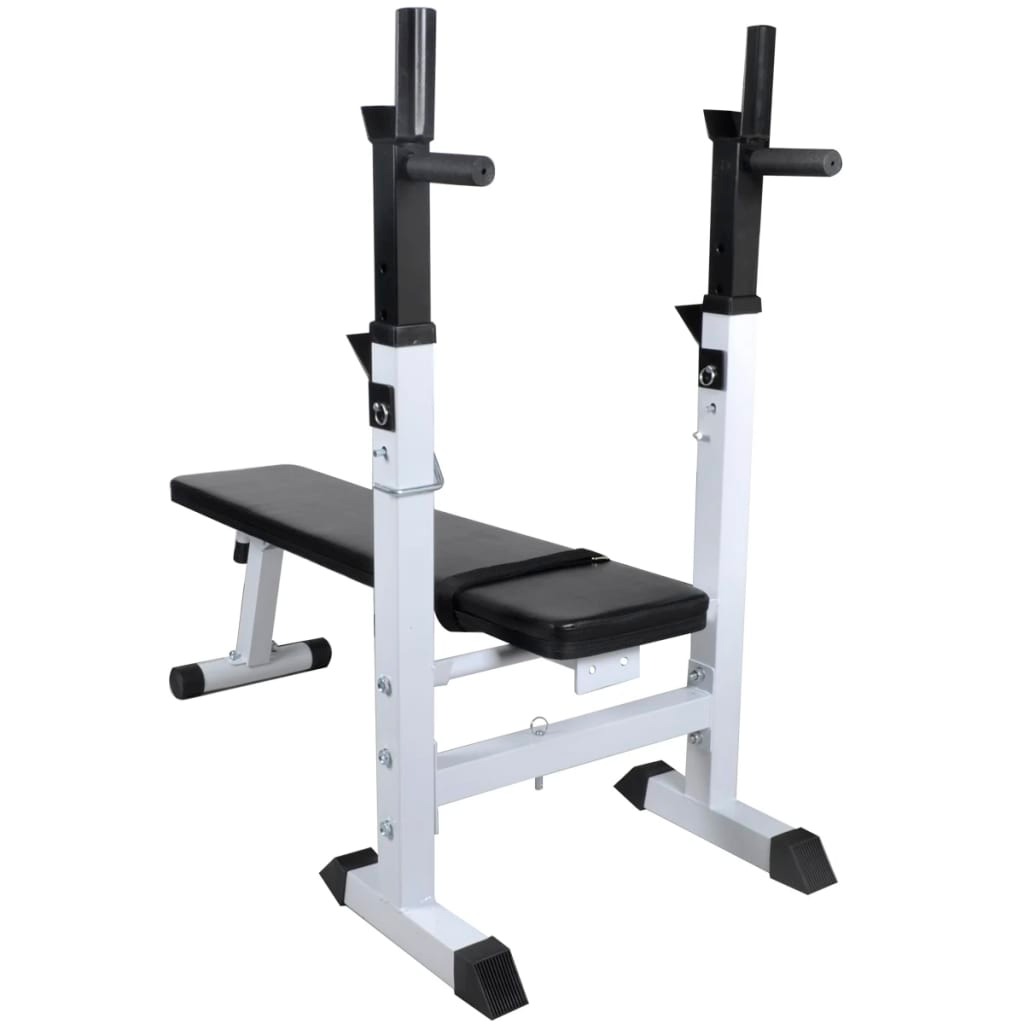 vidaXL Fitness Workout Bench Straight Weight Bench