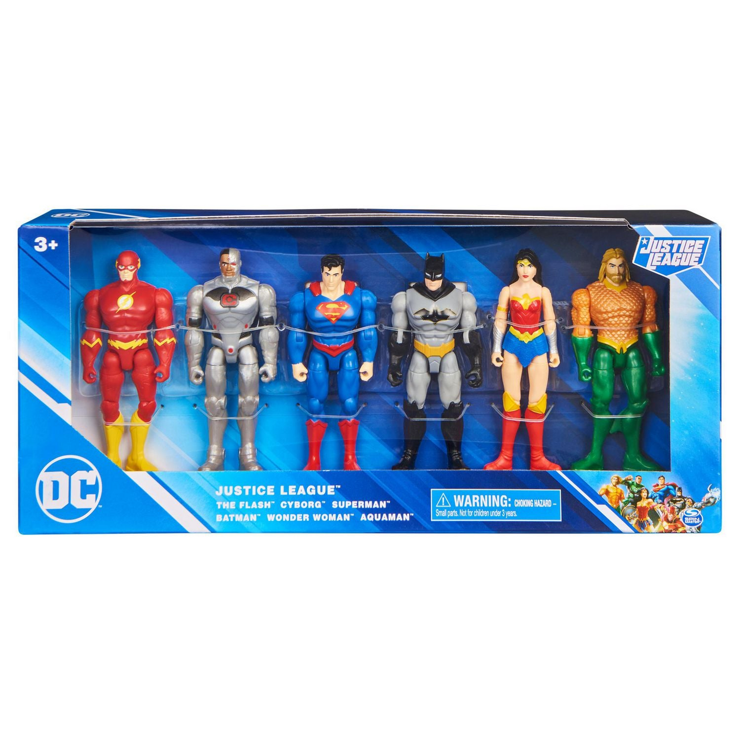 DC Justice League 6-Pack 4-inch Action Figures