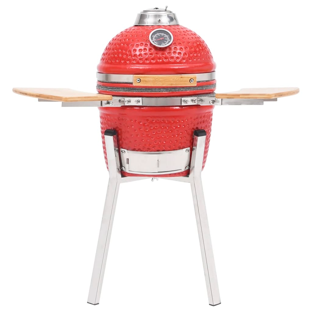 vidaXL Kamado Barbecue Grill Smoker Ceramic 29.9"