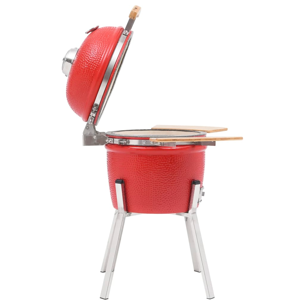 vidaXL Kamado Barbecue Grill Smoker Ceramic 31.9"