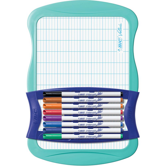 BIC Intensity Dry Erase Kit - Assorted - 12 / Pack