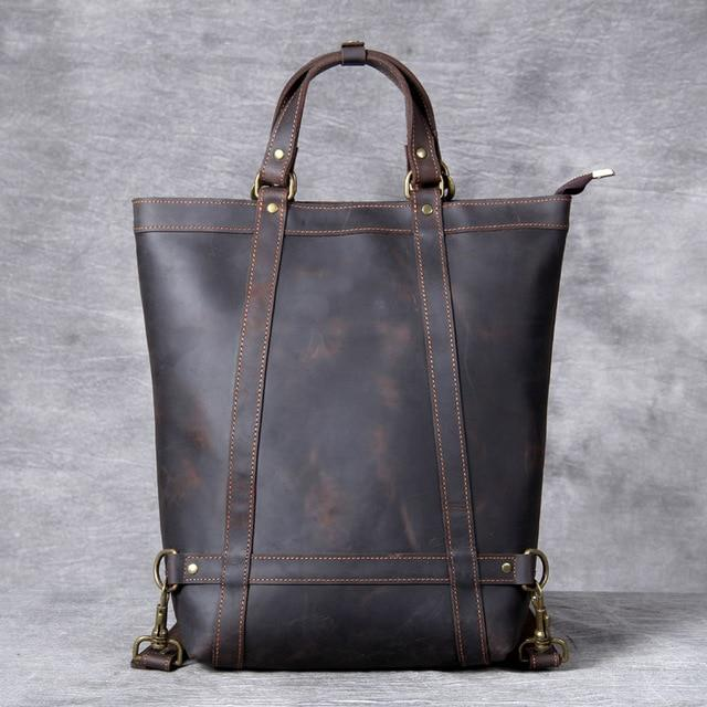 The Icarus | Handmade Vintage Leather Backpack