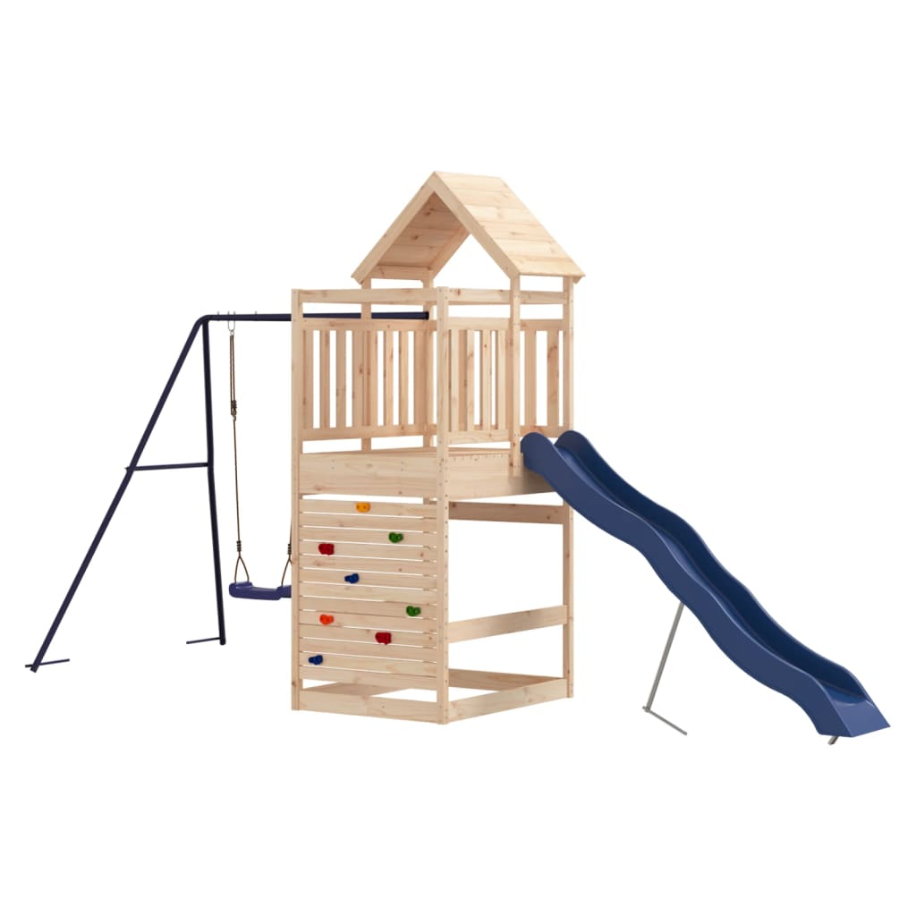 vidaXL Outdoor Playset Solid Wood Pine