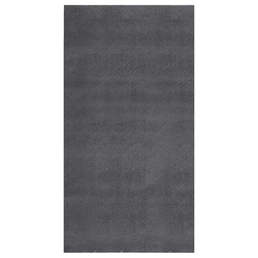 vidaXL Shaggy Rug Anthracite 4'x6' Polyester