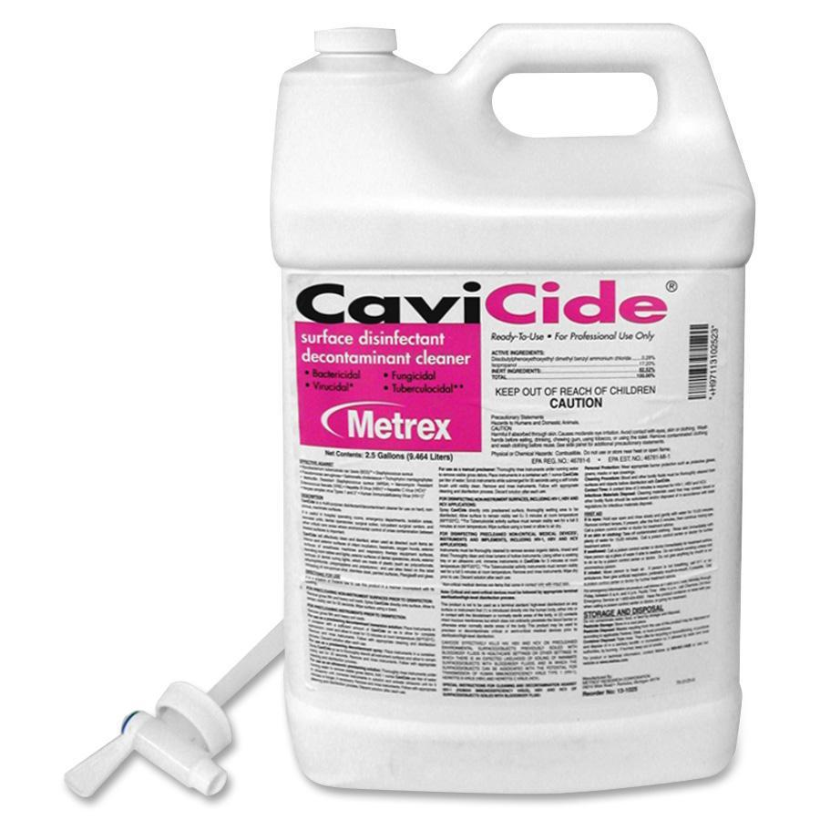 Cavicide Surface Disinfectant Decontaminant Cleaner - Liquid - 320 fl oz (10 quart) - 1 Each