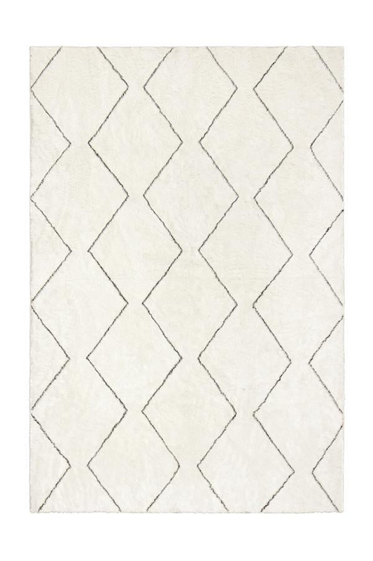 Moroccan Zigzag Plush Rug