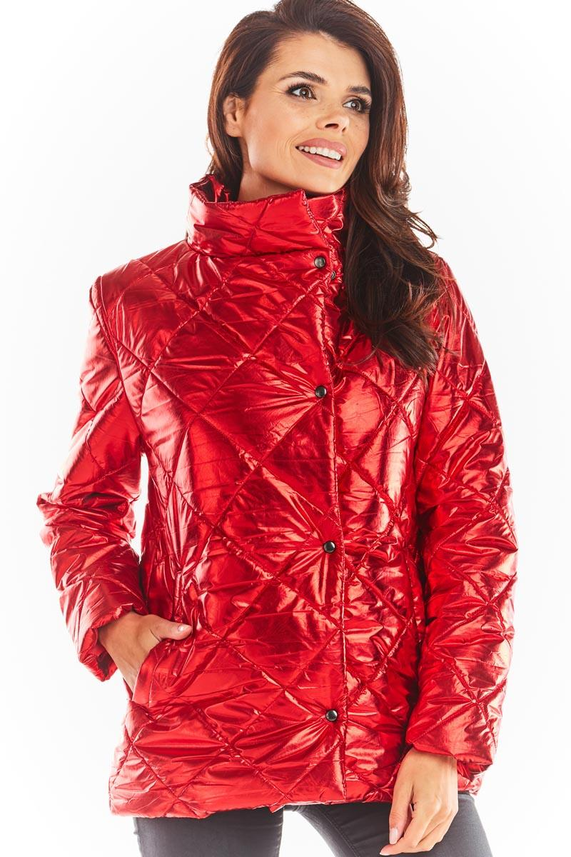 Red Awama Jackets & Coats