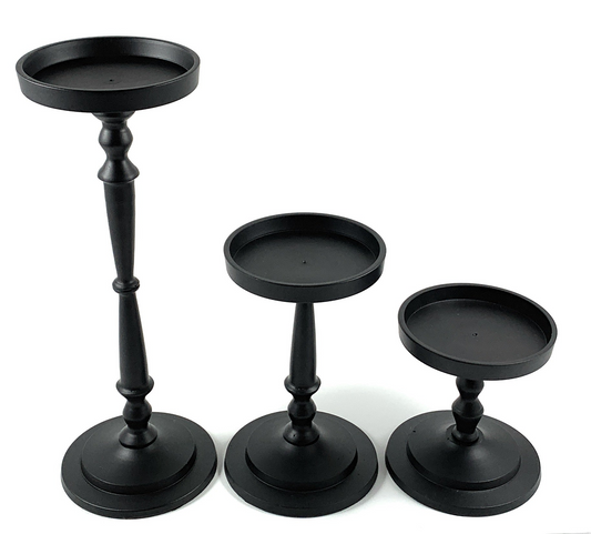 Vibhsa Pillar Candle Holder Sets of 3