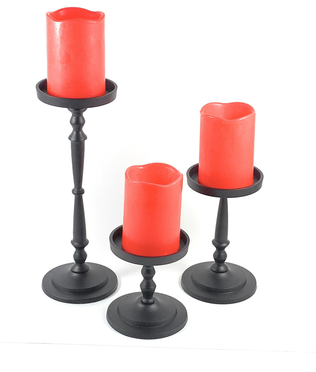 Vibhsa Pillar Candle Holder Sets of 3