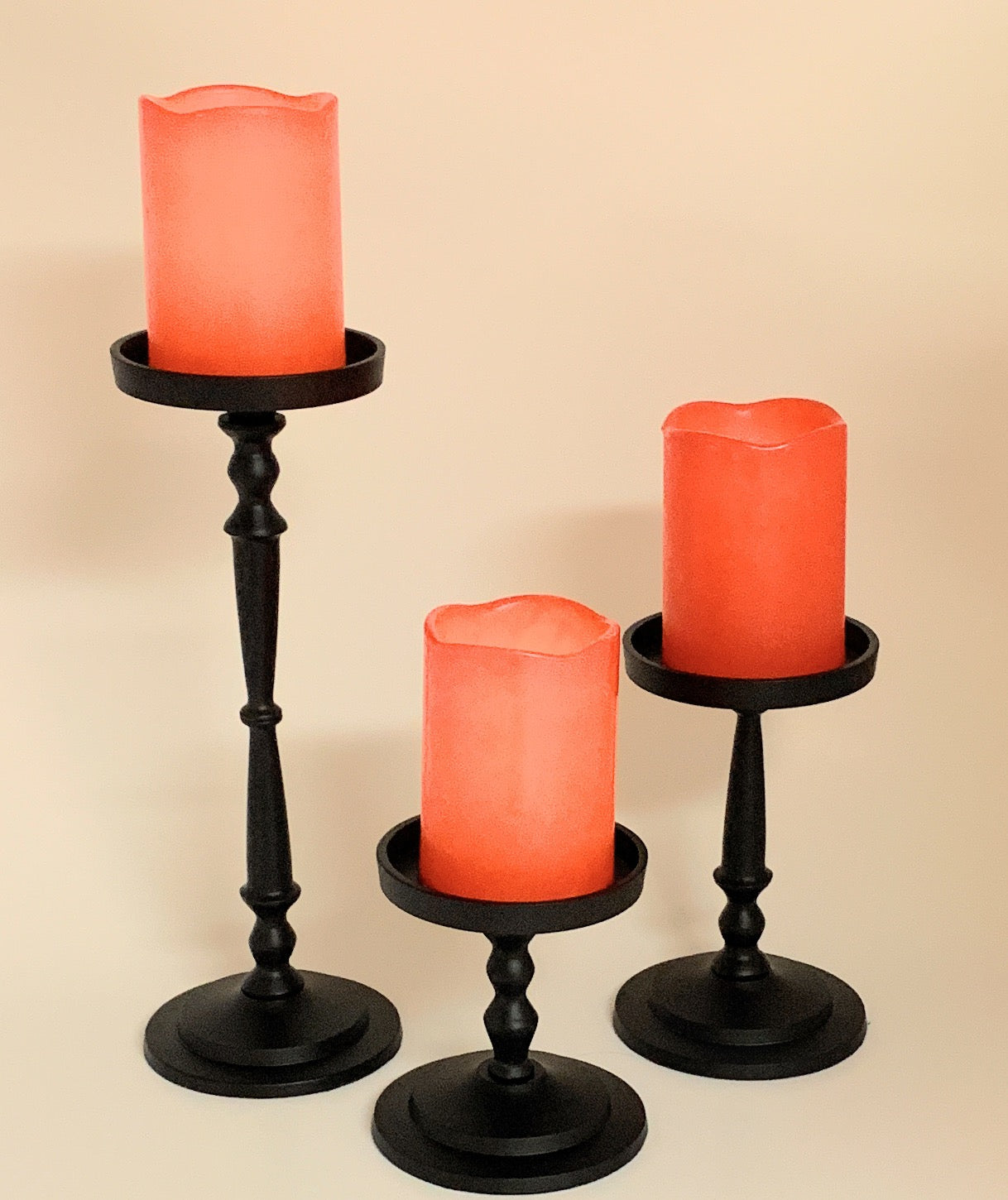 Vibhsa Pillar Candle Holder Sets of 3