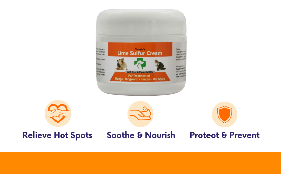 Lime Sulfur Pet Skin Cream