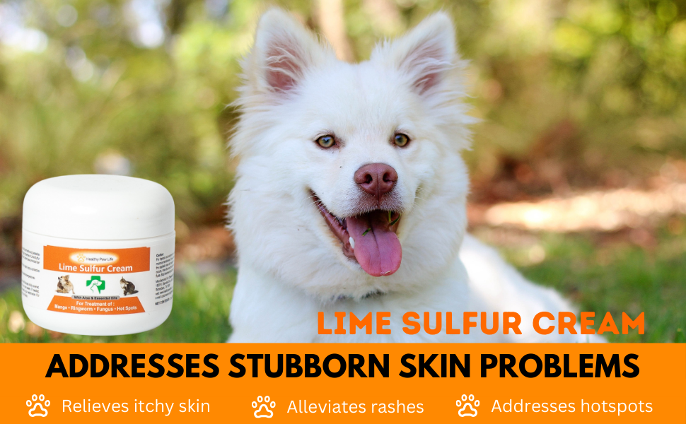 Lime Sulfur Pet Skin Cream