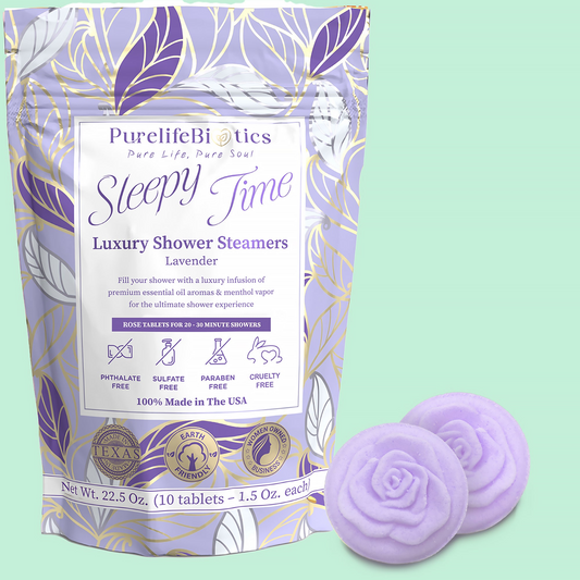 Sleepy Time Shower Steamers (Roses)