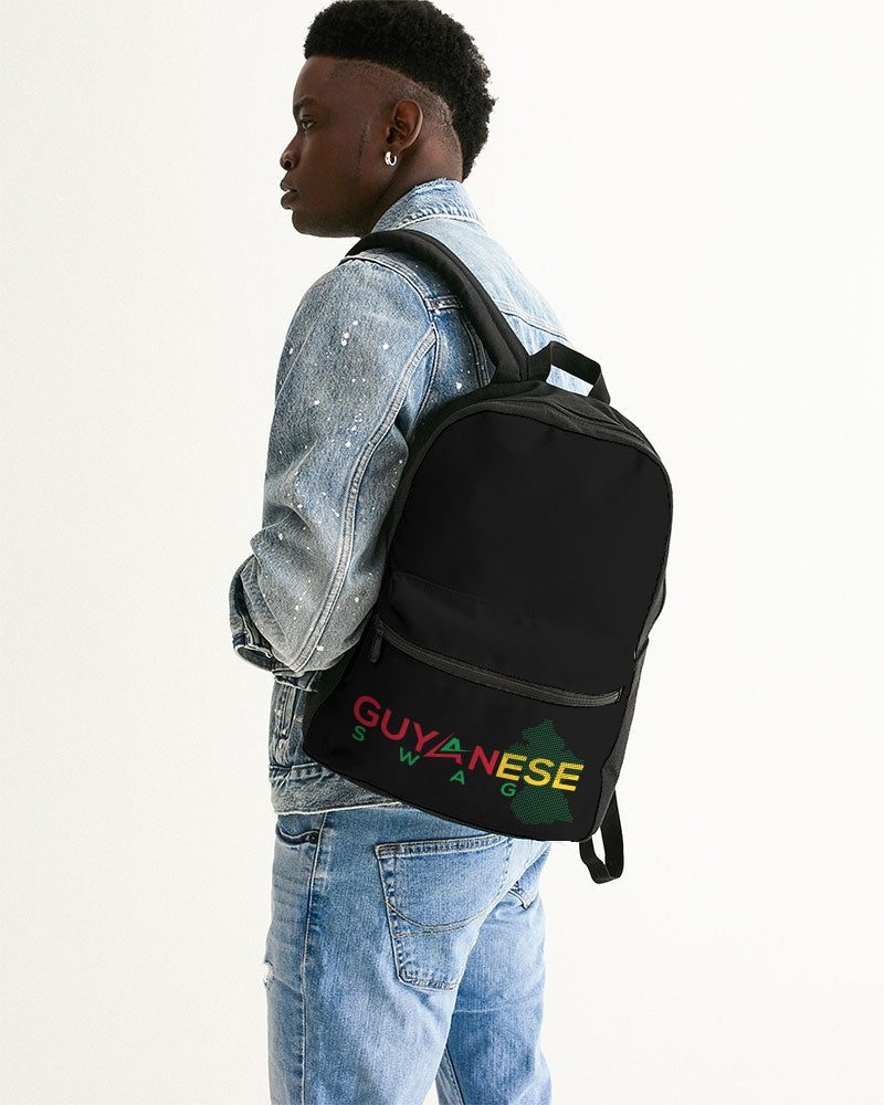 Guyanese Swag Guyana Map Small Canvas Backpack