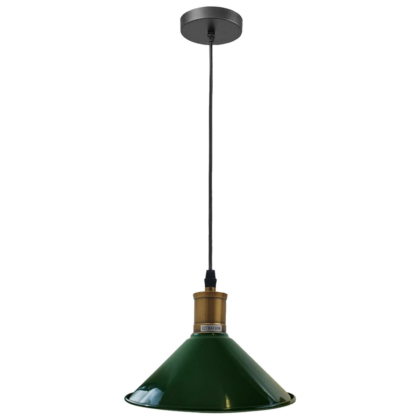 Vintage Industrial Ceiling Pendant Light Retro Loft Style Metal Shade Lamp~1420