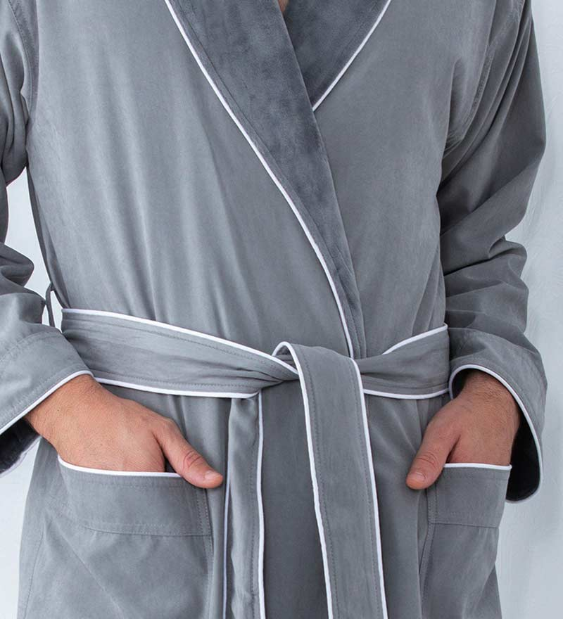 Men's Luxury Microfiber Spa Robe