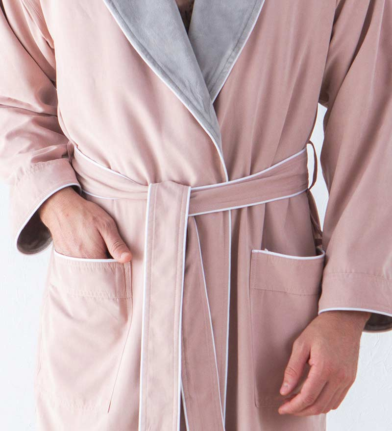 Men's Luxury Microfiber Spa Robe