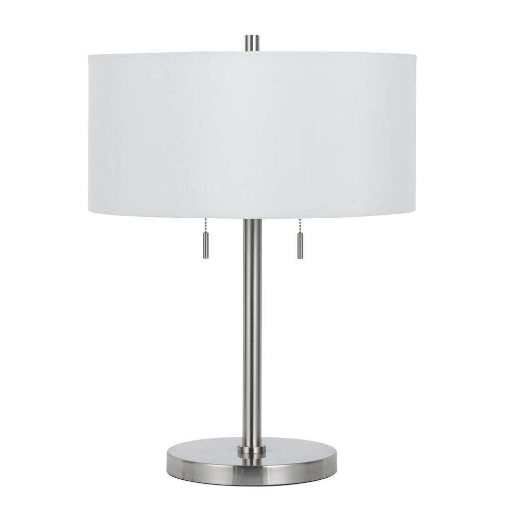 60W X 2 Calais Metal Table Lamp