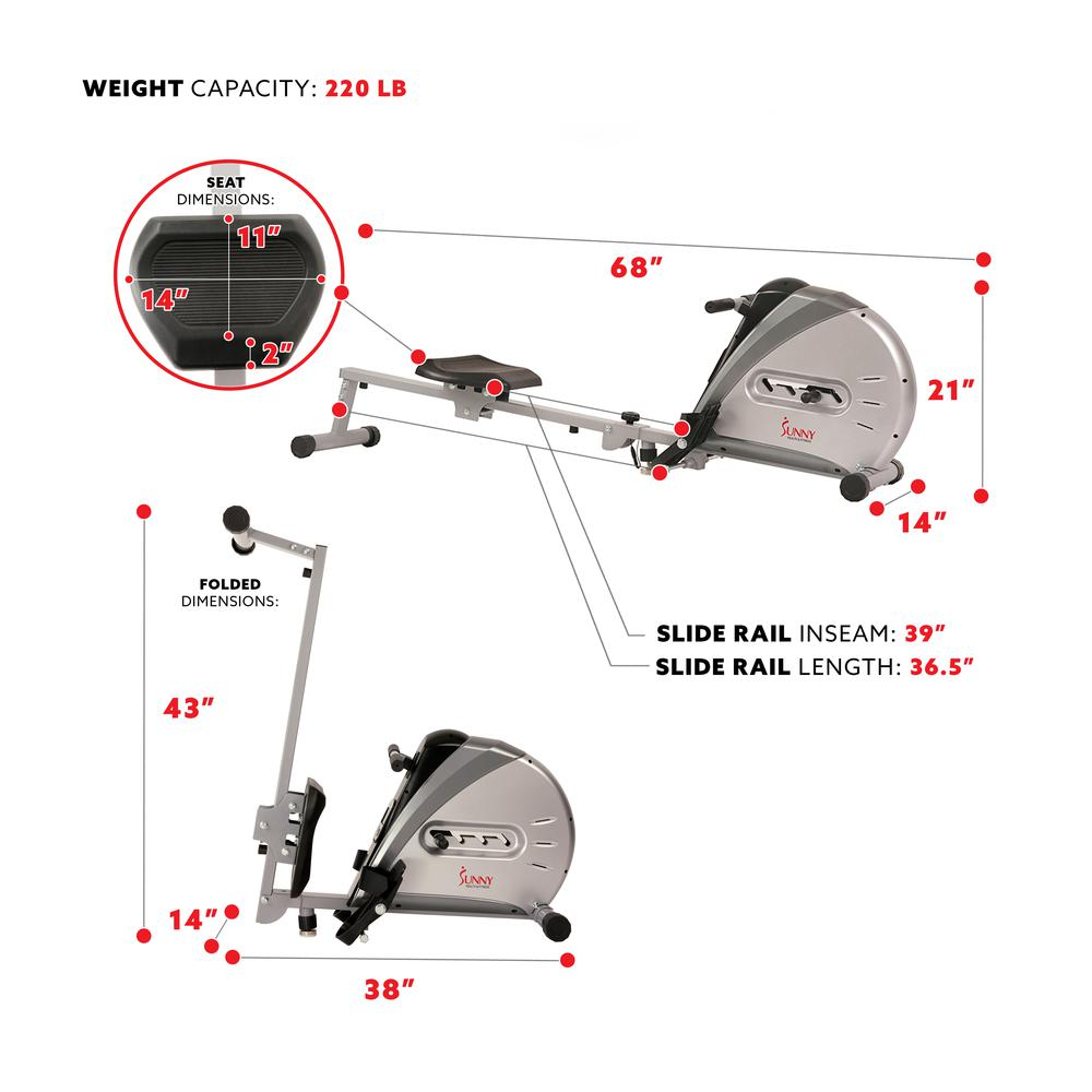 SF-RW5606 Elastic Cord Rowing Machine