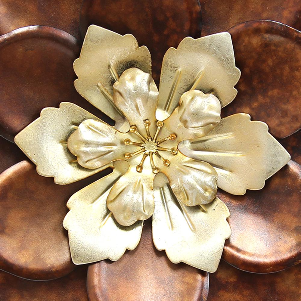 Stratton Home Decor Whimsical Flower Wall Decor