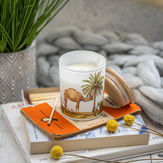 Save The Planet Scented Soy Wax Candle: Warming Desert