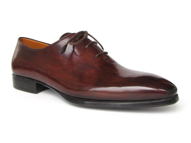 Paul Parkman Men's Oxford Dress Shoes Brown&amp;Bordeaux (ID#22T55)