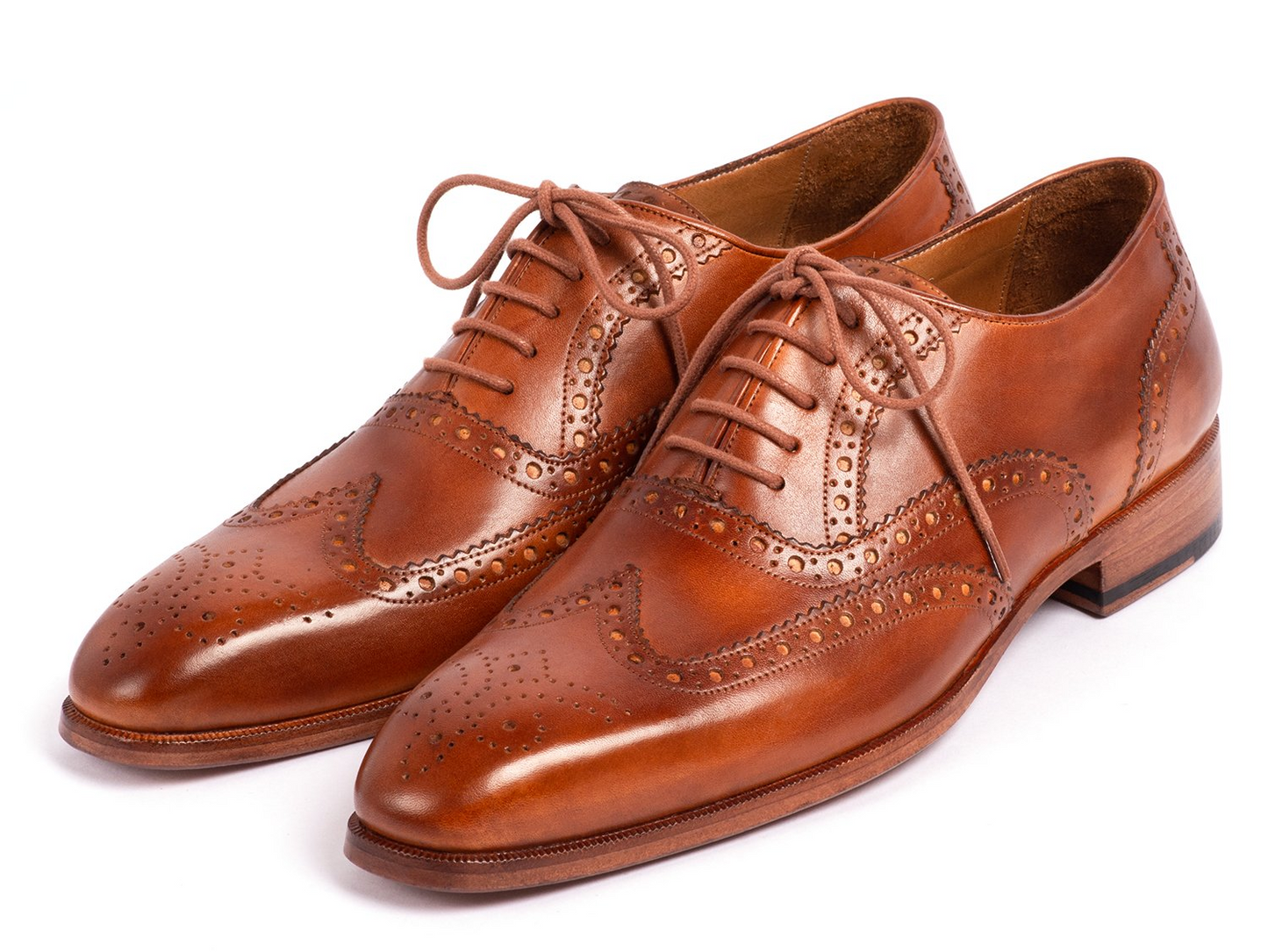 Paul Parkman Wingtip Oxfords Mid Brown (ID#5447-BRW)