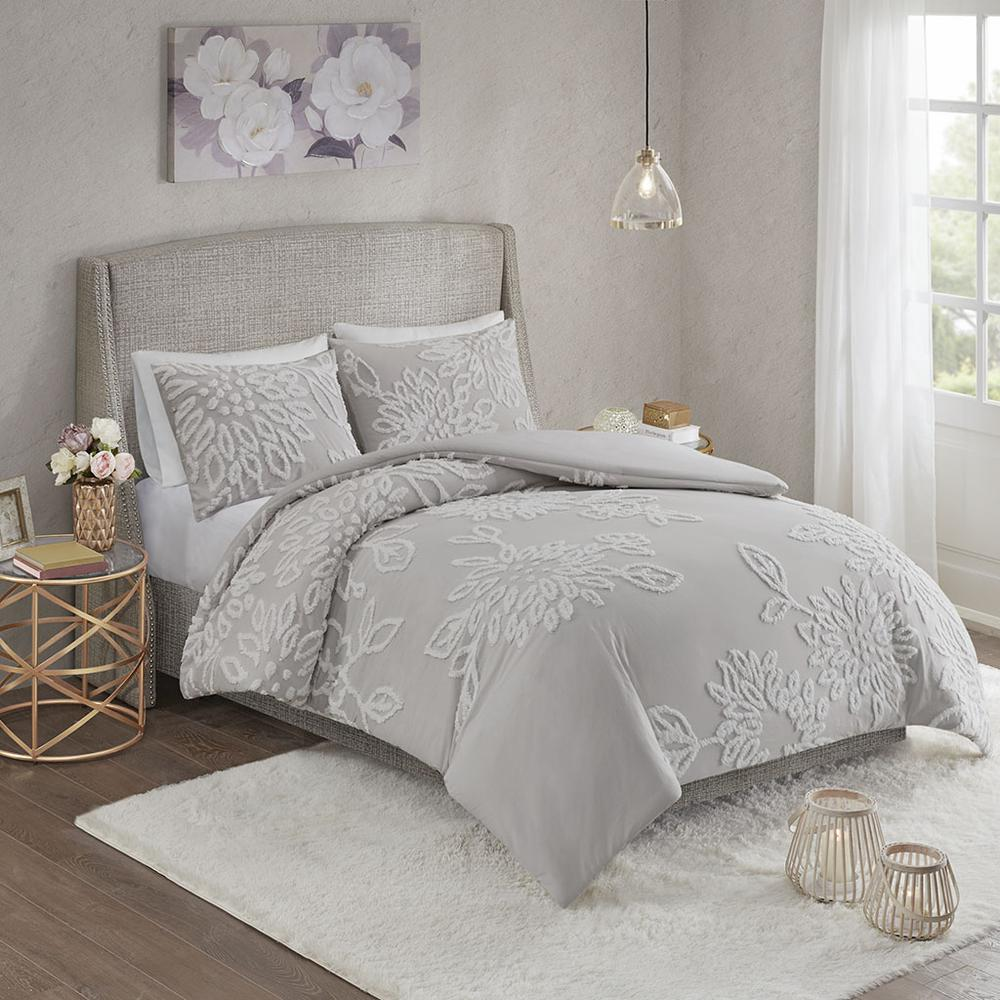 100% Cotton Tufted Duvet Cover Set,MP12-5978