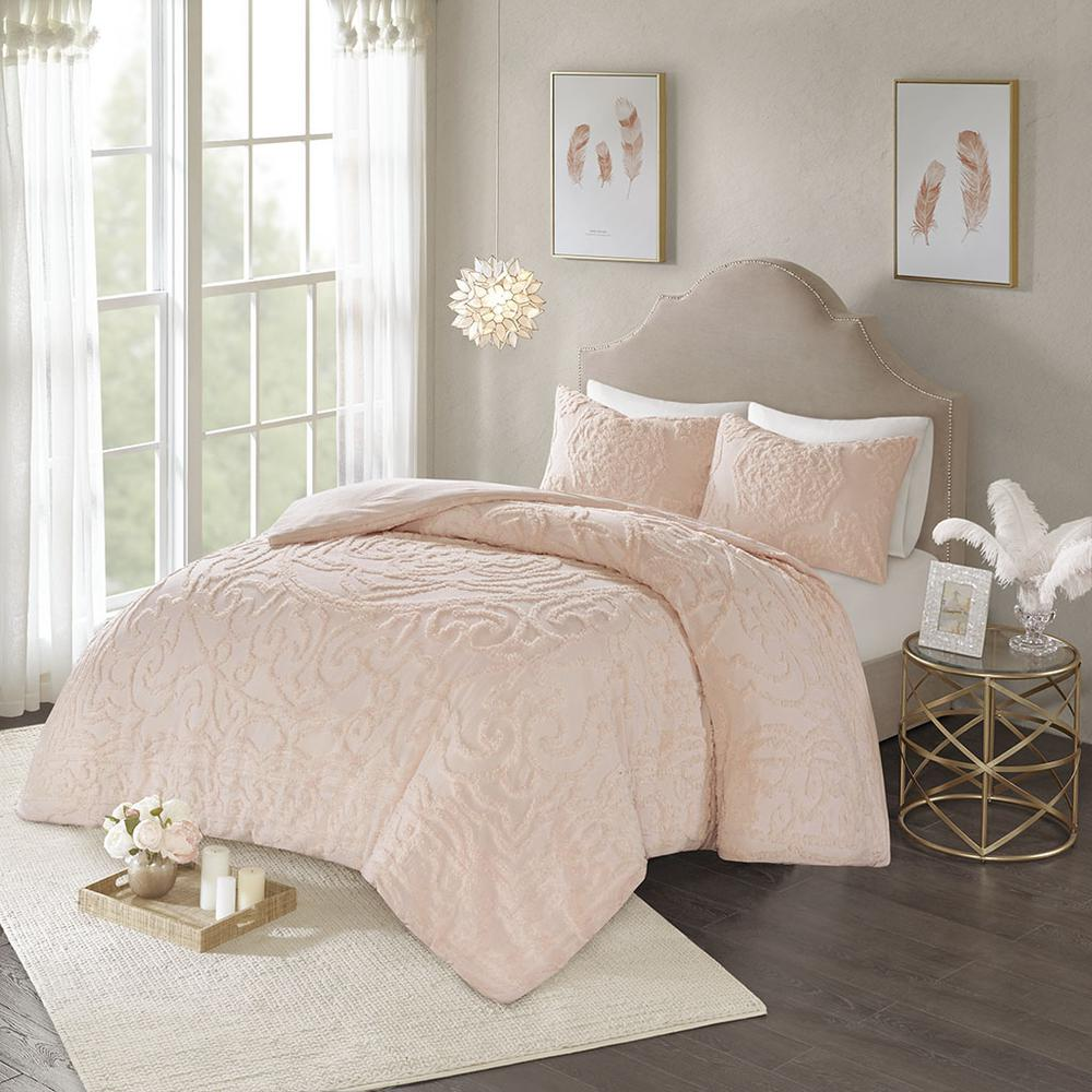 100% Cotton Tufted Duvet Cover Set,MP12-5978