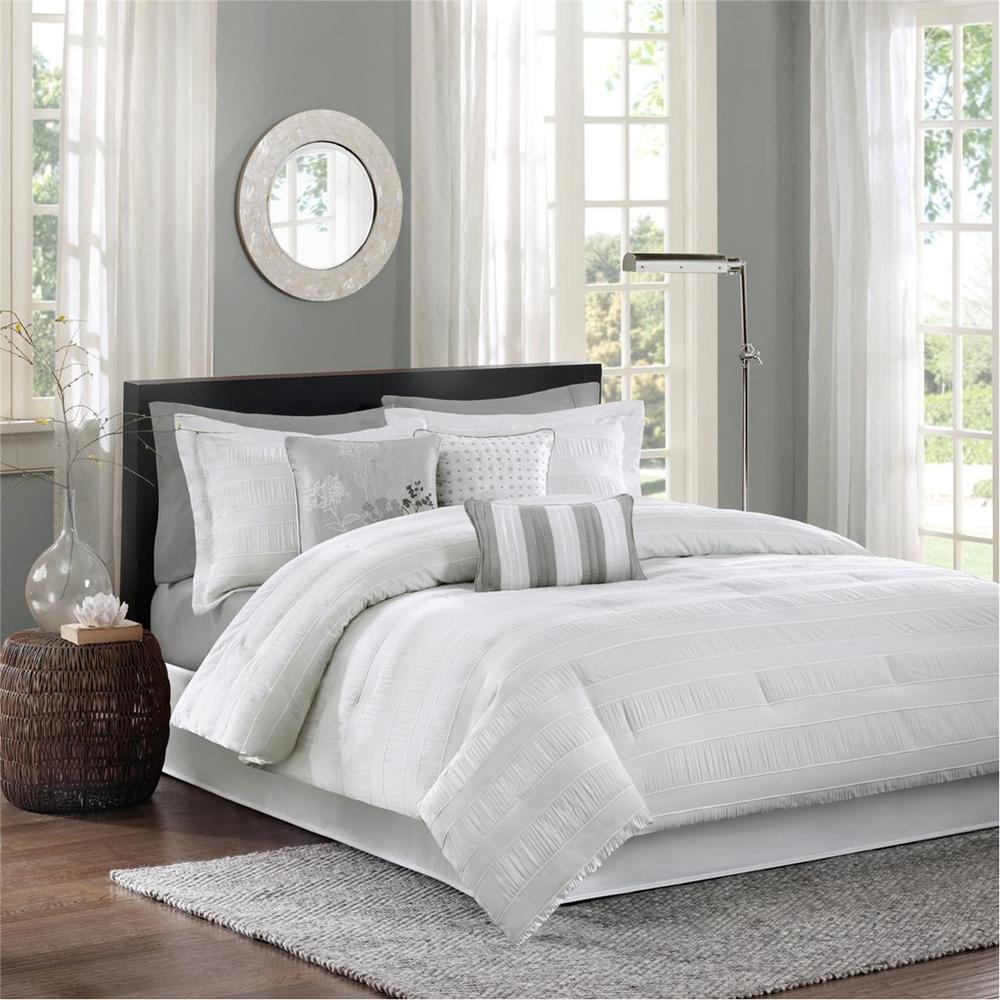 100% Polyester Jacquard 7pcs Comforter Set,MP10-1026