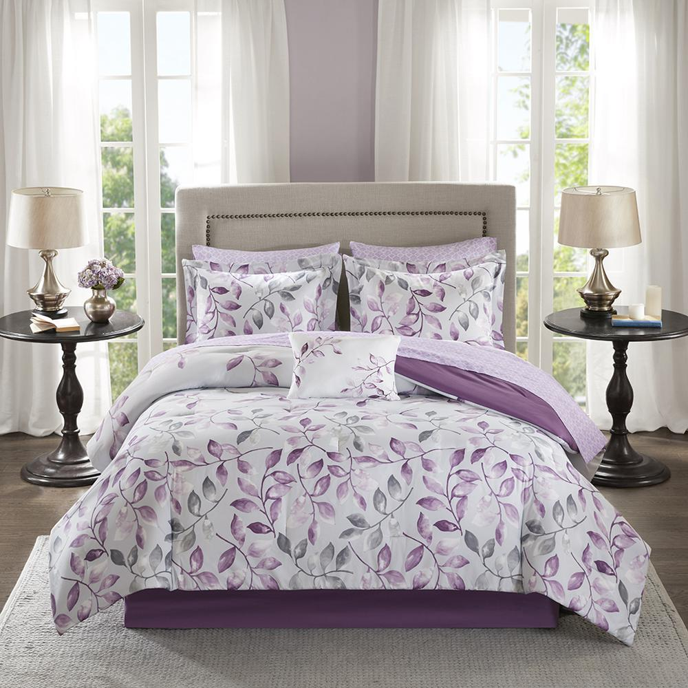 Printed 7 Piece Comforter Set