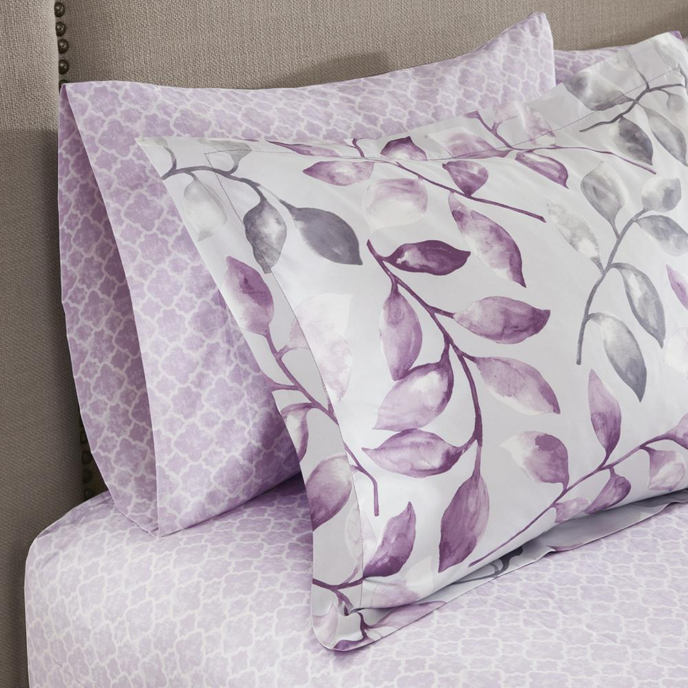 Printed 7 Piece Comforter Set