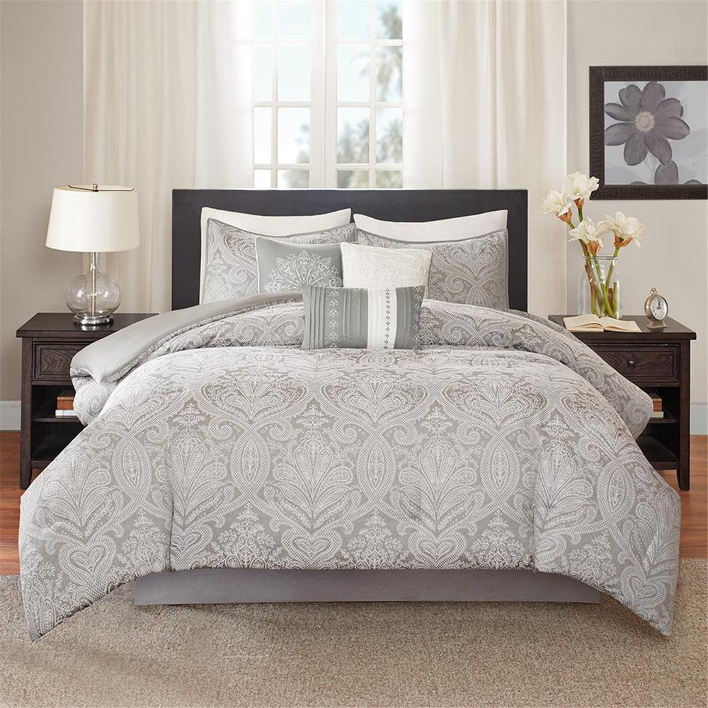 100% Polyester Jacquard 7pcs Comforter Set,MP10-1026